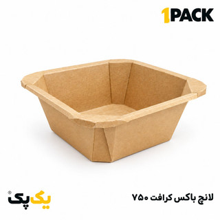 ظرف کرافت مربع 750 لانچ باکس | ریت انگل کرافت 750